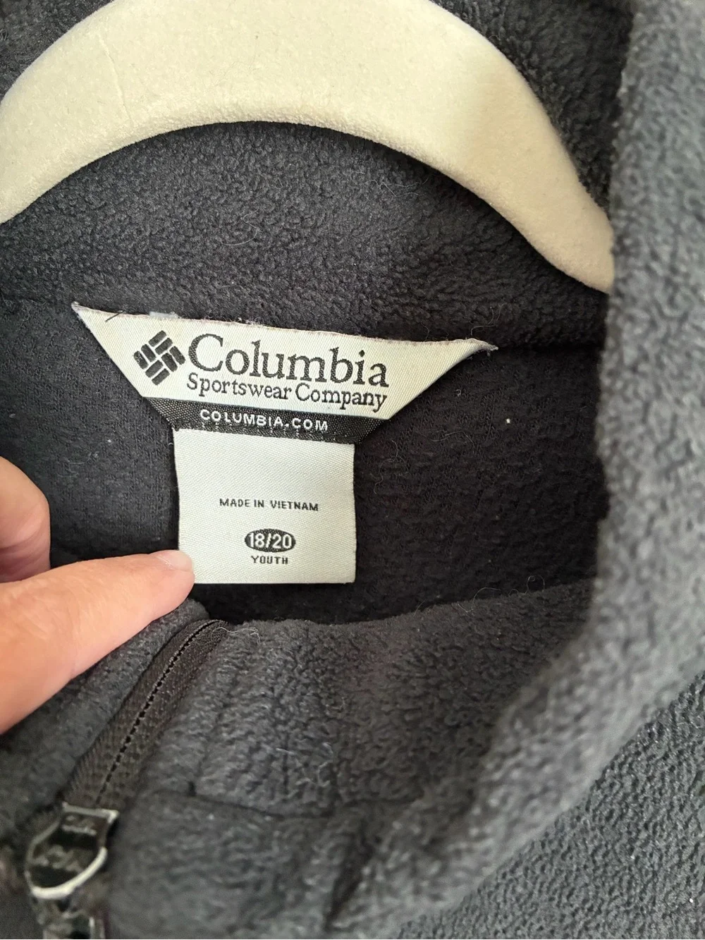 Columbia Fleece Jacket Size Youth 18-20
